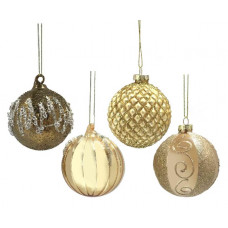 SFERA VETRO GOLD 2 CM.10 (12pz)